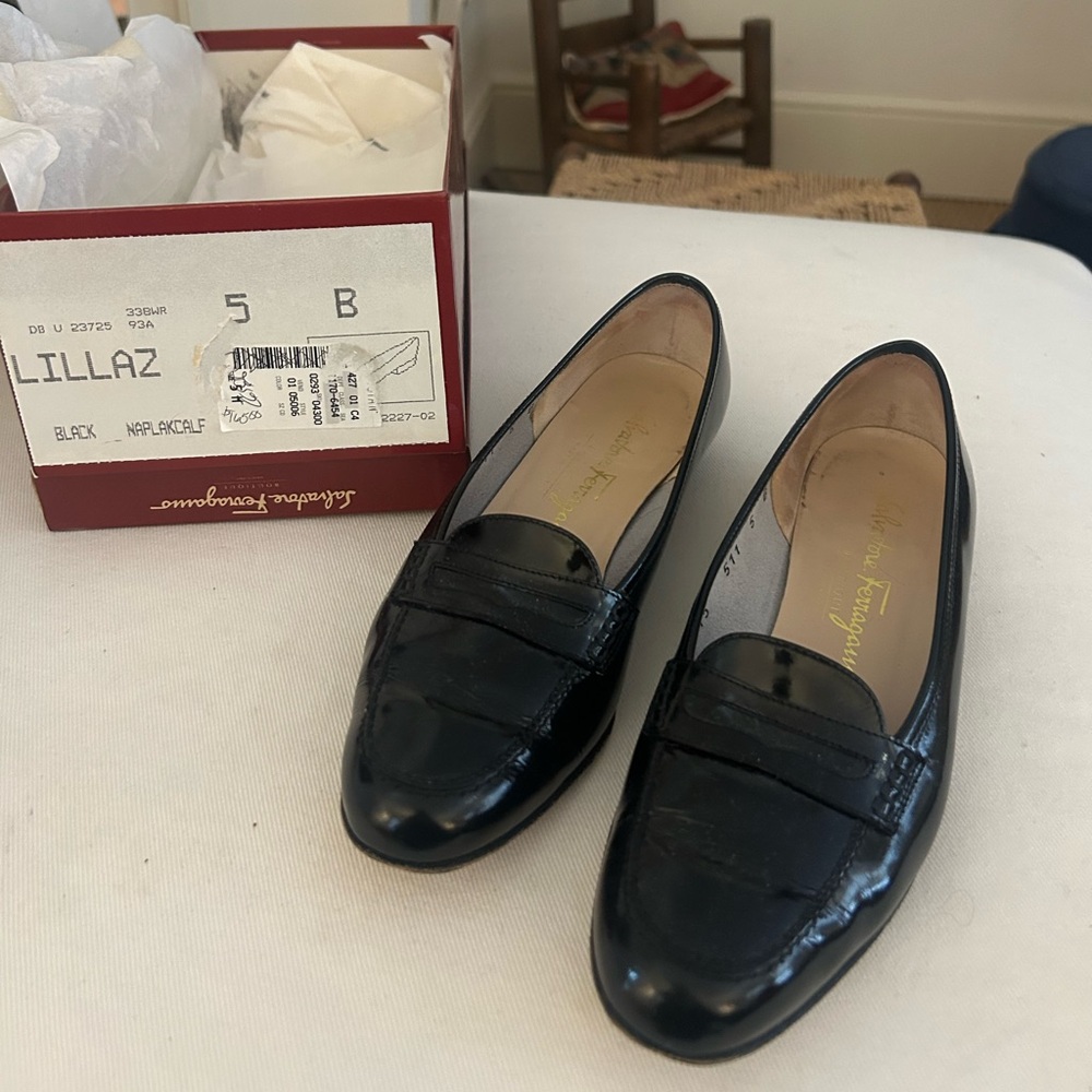 Vintage Ferragamo loafers